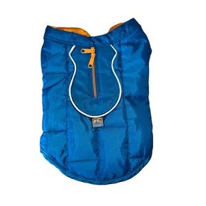 Kurgo Dog Jacket Blue Orange Size XS